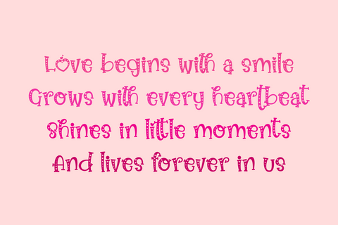 Gnome Heart Font BB Digital Arts 