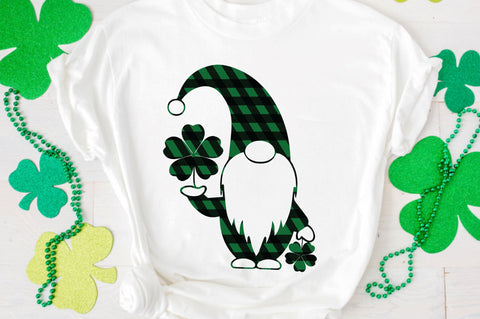 gnome leaf st patricks Svg Design SVG Regulrcrative 