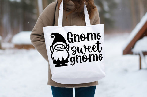 Gnome sweet gnome SVG Design SVG Designangry 