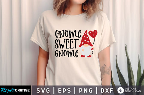 Gnome sweet gnome SVG design SVG Regulrcrative 