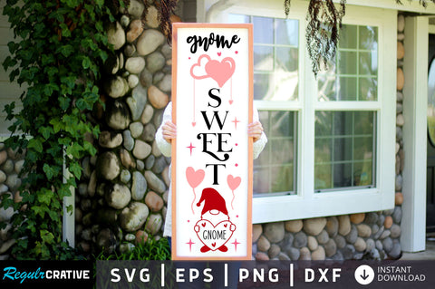 Gnome sweet gnome svg design SVG Regulrcrative 