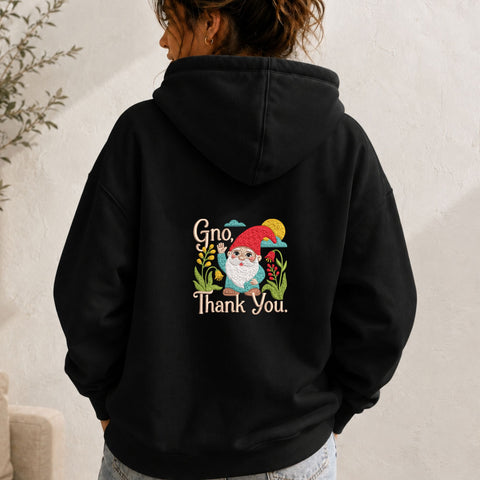 Gnome Thank You Machine Embroidery Design – Cute Garden Gnome Floral Embroidery File, Appreciation Design Embroidery/Applique DESIGNS PatternFeed8 