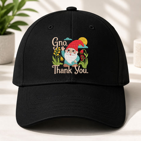 Gnome Thank You Machine Embroidery Design – Cute Garden Gnome Floral Embroidery File, Appreciation Design Embroidery/Applique DESIGNS PatternFeed8 