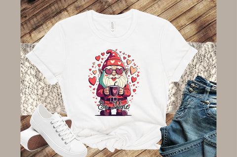 Gnome Valentine Sublimation Sublimation designartist 