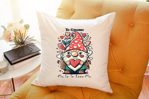 Gnome Valentine Sublimation Sublimation designartist 