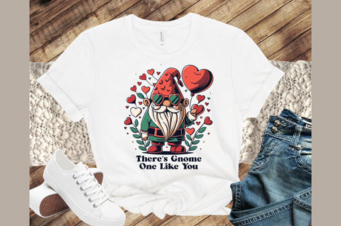 Gnome Valentine Sublimation Sublimation designartist 