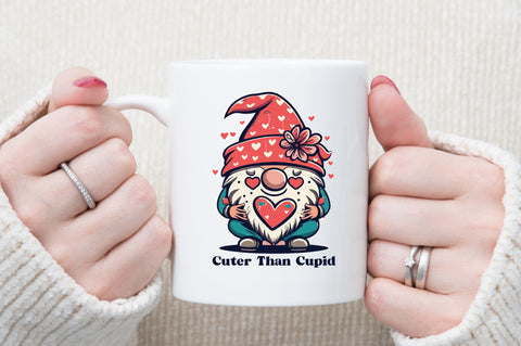 Gnome Valentine Sublimation Sublimation designartist 