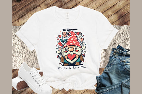 Gnome Valentine Sublimation Sublimation designartist 