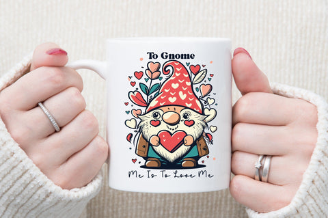 Gnome Valentine Sublimation Sublimation designartist 