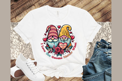 Gnome Valentine Sublimation Sublimation designartist 
