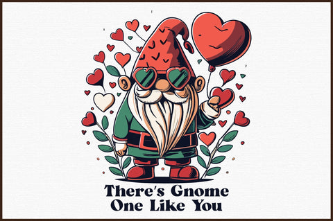 Gnome Valentine Sublimation Sublimation designartist 
