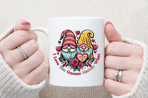 Gnome Valentine Sublimation Sublimation designartist 