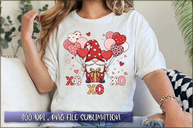 Gnome Valentine Sublimation Sublimation Shetara Begum 