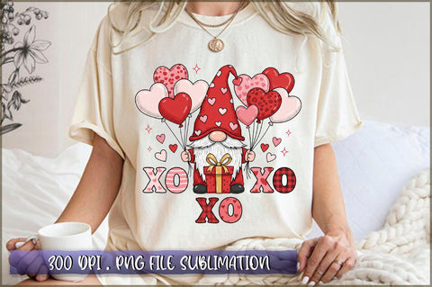 Gnome Valentine Sublimation Sublimation Shetara Begum 
