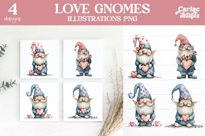 Gnome Valentines Sublimation Sublimation Carla C Designs 