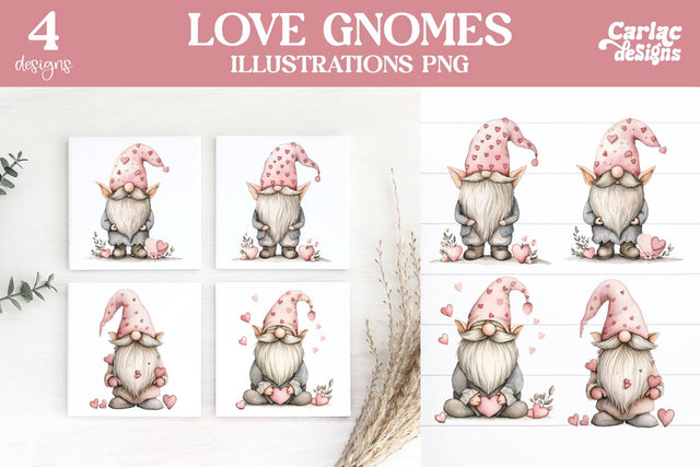 Gnome Valentines Sublimation Sublimation Carla C Designs 
