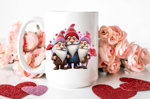 Gnomes Valentine Sublimation Bundle Sublimation Regulrcrative 