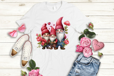 Gnomes Valentine Sublimation Bundle Sublimation Regulrcrative 