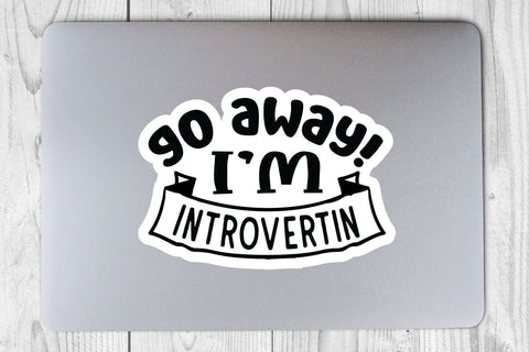go away im introverting SVG Angelina750 
