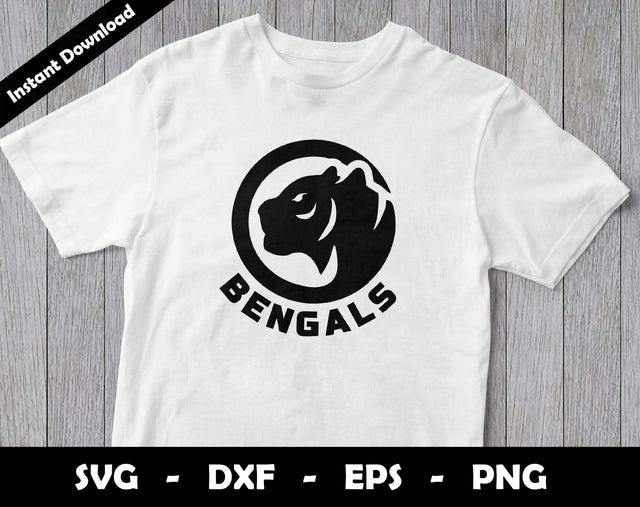 Go Bengals SVG Cut File, Bengals logo SVG Design, Bengals Football Mascot SVG Arthur Arellano 
