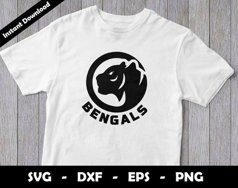 Go Bengals SVG Cut File, Bengals logo SVG Design, Bengals Football Mascot SVG Arthur Arellano 