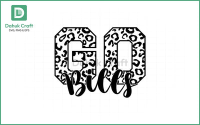 Go Bills SVG – Cheer & Football Style SVG PNG & EPS V2 SVG dahukdesign 