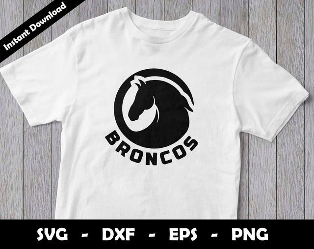 Go Broncos SVG Cut File, Broncos logo SVG Design, Broncos Football Mascot, Sublimation Design Png SVG Arthur Arellano 