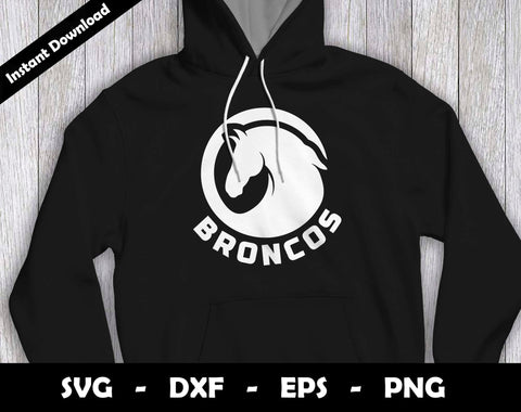 Go Broncos SVG Cut File, Broncos logo SVG Design, Broncos Football Mascot, Sublimation Design Png SVG Arthur Arellano 