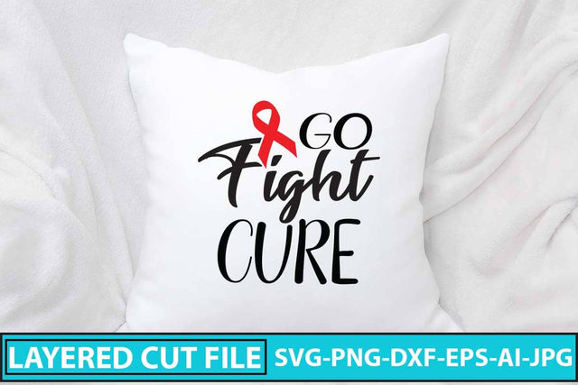 Go Fight Cure SVG Design SVG Syaman 