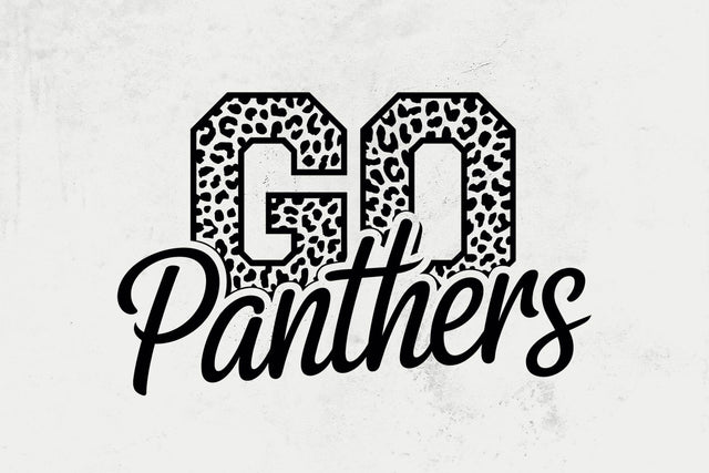 Go Panthers Leopard Svg, Go Panthers Football Svg, Run Panthers Svg, Cheer Mom T-Shirt SVG DesignDestine 