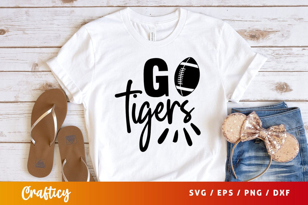 Go tigers Svg Design - So Fontsy