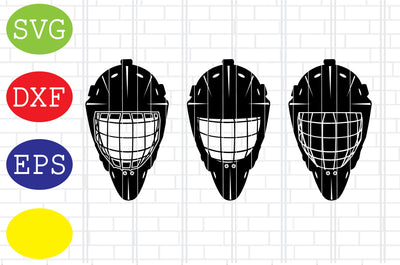 Goalie Mask Svg, Ice Hockey Svg, Hockey SticksSvg, Winter Sport Svg, Jpg, Eps, Dxf Files SVG DigitalSvgFiles 