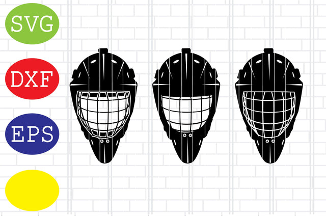 Goalie Mask Svg, Ice Hockey Svg, Hockey SticksSvg, Winter Sport Svg, Jpg, Eps, Dxf Files SVG DigitalSvgFiles 