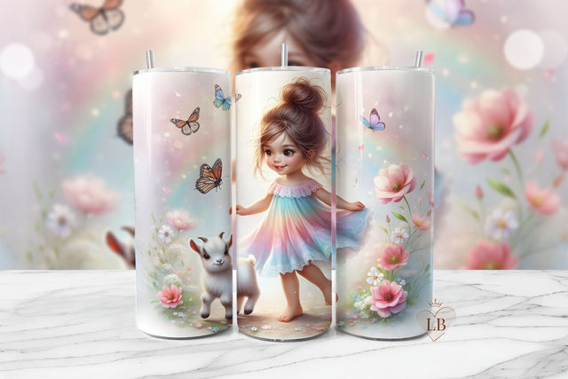 Goat Sublimation PNG | 20oz Tumbler Seamless Wrap Sublimation BijouBay 