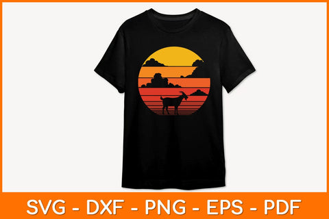 Goat Vintage Retro Svg Design SVG artprintfile 