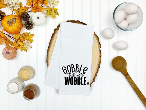 Gobble Till You Wobble | Funny Thanksgiving Turkey SVG for DIY Projects SVG So_Fontsy_VIP 