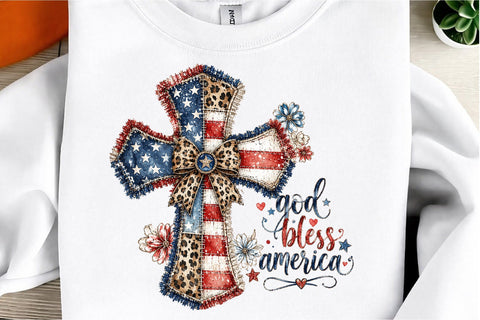 God Bless America PNG, 4th of July PNG Sublimation designmaster24 