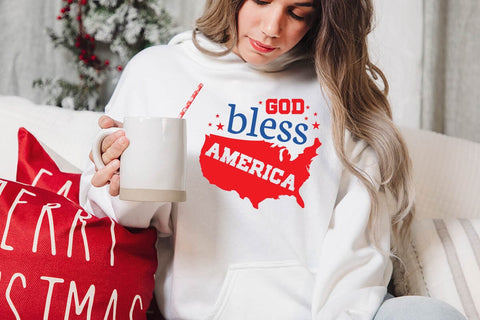 god bless america SVG Angelina750 