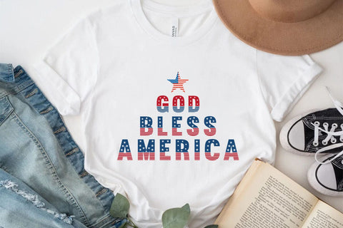 god bless america SVG Angelina750 