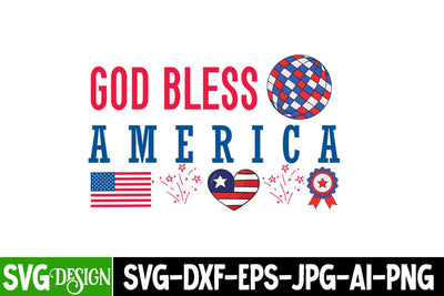 God Bless America SVG Design,4th of july Svg,4th of july SVG,4th of july svg,fourth of july svg,4th of july sublimation design,4th of july sublimation SVG BlackCatsMedia 