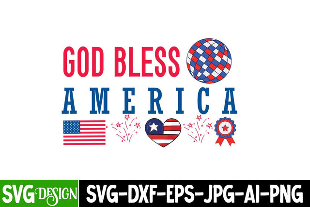 God Bless America SVG Design,4th of july Svg,4th of july SVG,4th of july svg,fourth of july svg,4th of july sublimation design,4th of july sublimation SVG BlackCatsMedia 
