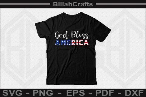 God Bless America svg SVG BillahCrafts 