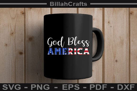 God Bless America svg SVG BillahCrafts 