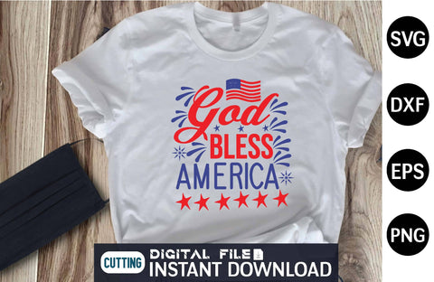 god bless america svg SVG designer krishna 