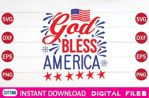 god bless america svg SVG designer krishna 