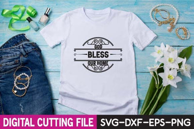 God Bless Our Home svg SVG designer krishna 