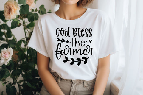 God bless the farmer SVG design SVG Regulrcrative 