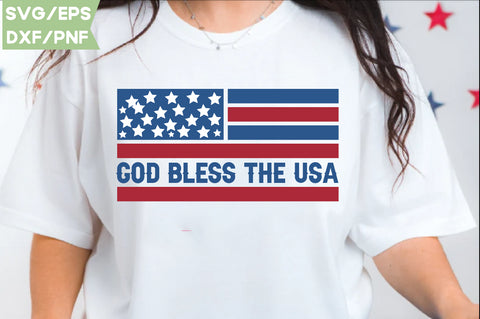 God bless the usa, Patriotic Flag Svg Bundle, American Flag SVG Bundle, July 4th, Patriotic Svg, Fourth Of July,Funny Quote Svg,flag svg,flag PNG, SVG farhad farhad 