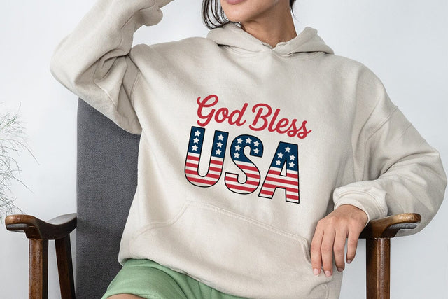 God Bless usa SVG Angelina750 
