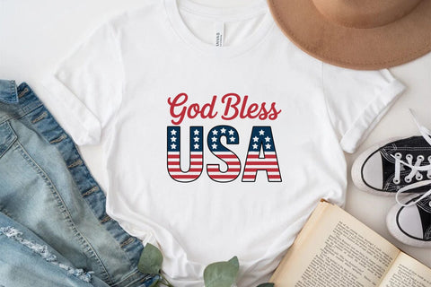 God Bless usa SVG Angelina750 